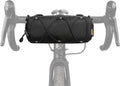 Rhinowalk Bike Handlebar Bag, Bicycle Front Bag Frame Storage Roll Bag Mountain Road Bikes Commuter Shoulder Bag Professional Cycling Accessories