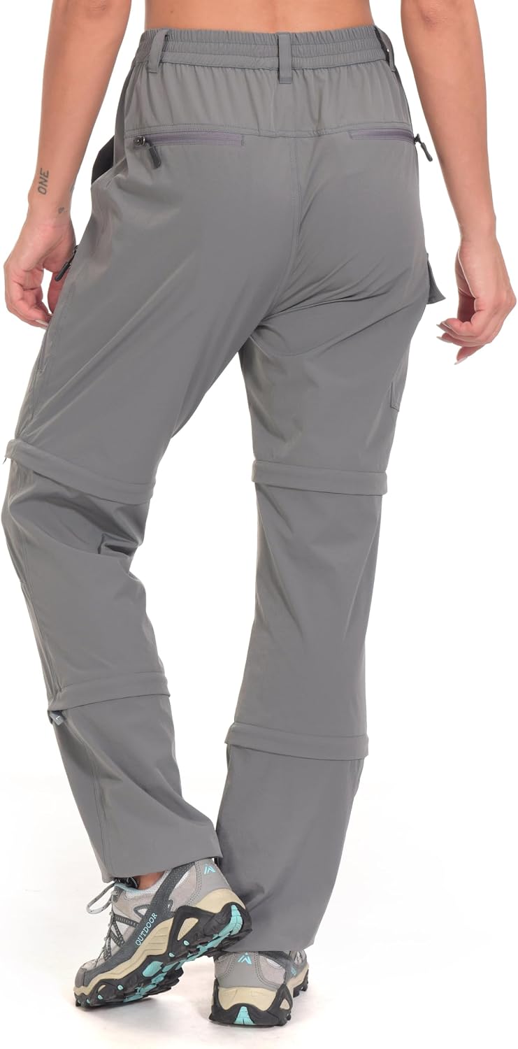Little Donkey Andy Women's Convertible Pants, 3 in 1 Zip Off Hiking Pants