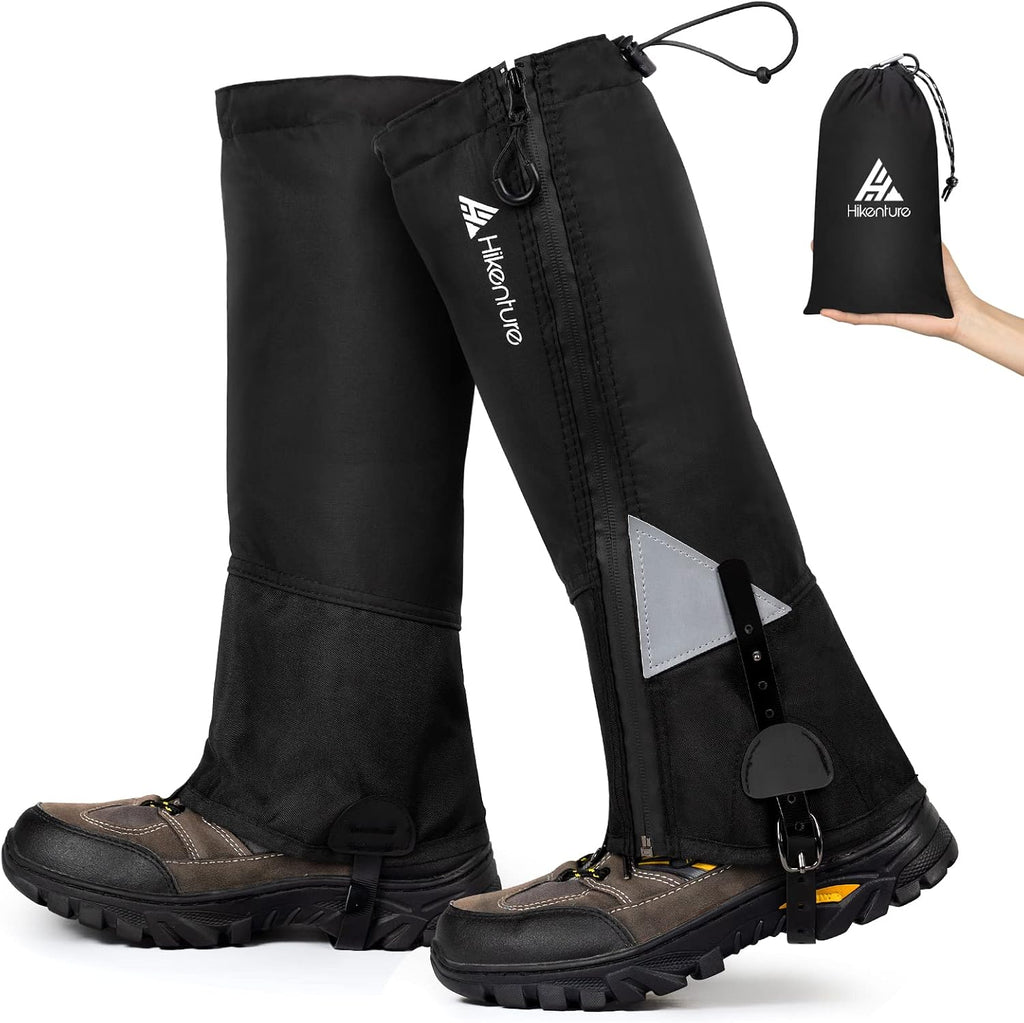 Hikenture Hiking Gaiters with Upgraded Zipper, Gators for Hiking Boots