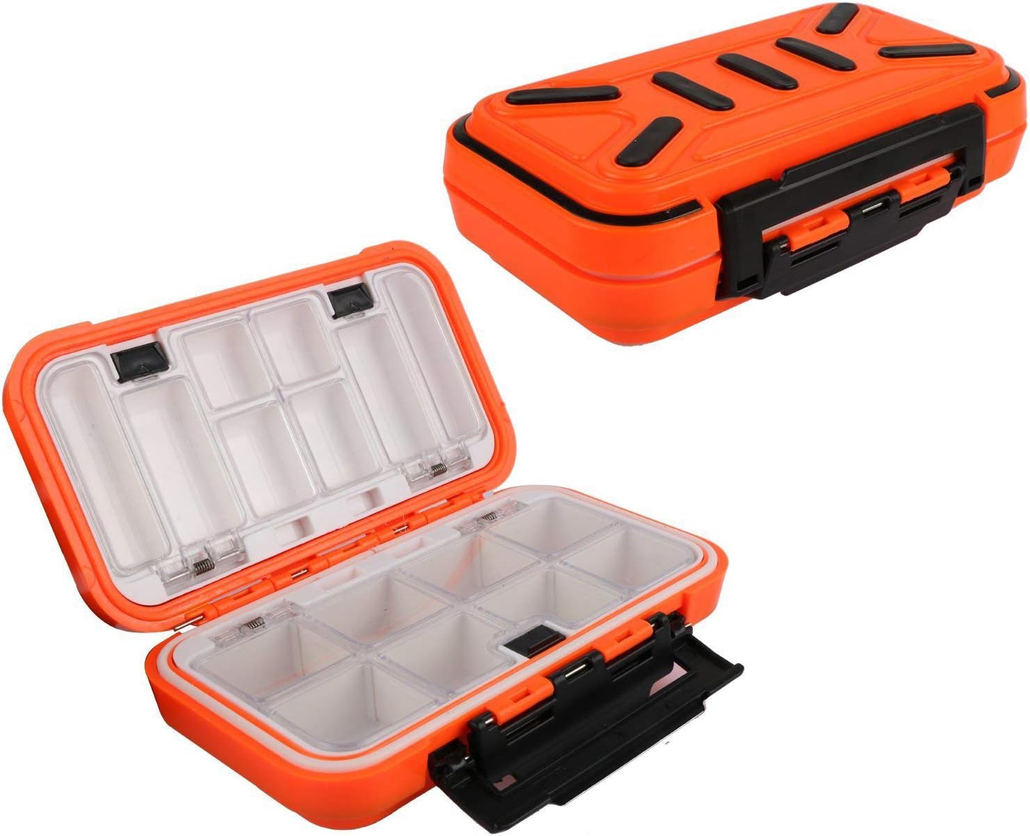 Fishing Lure Boxes, Waterproof Portable Tackle Box Organizer With Storing Tackle Set Plastic Storage - Mini Utility Lures Fishing Box, Small Organizer Box