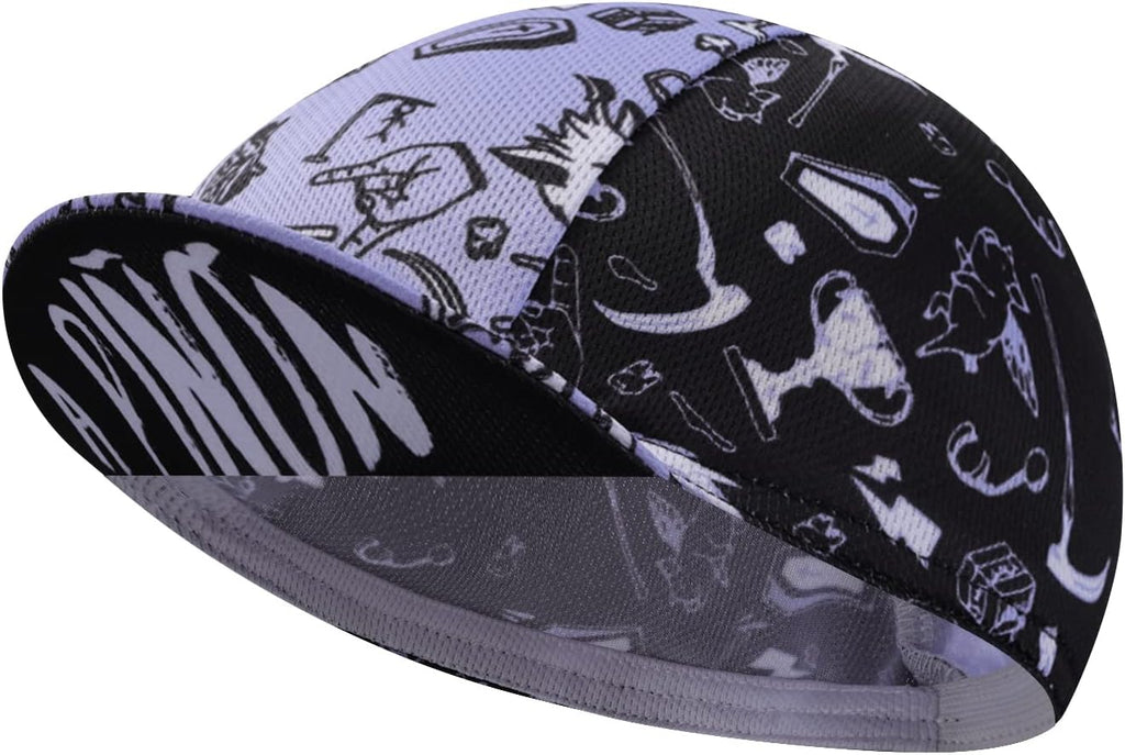Canadian Flag Cycling Cap - Polyester Cycling Hat-Under Helmet - Cycling Helmet Liner Breathable&Sweat Uptake