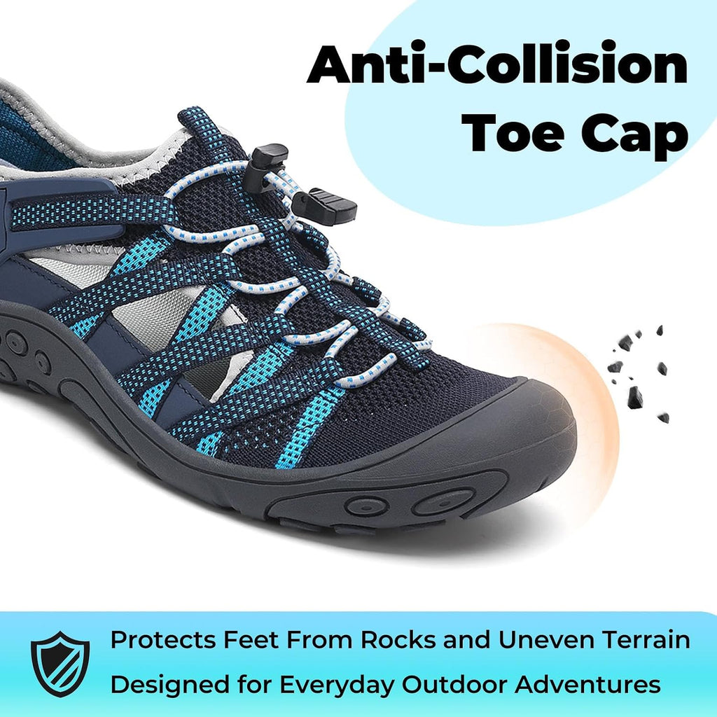 Mishansha Women’s Hiking Sandals Closed Toe, Lightweight Breathable Water Sandals, Non-Slip Outdoor Sport Sandal for Walking Trekking Beach