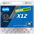 KMC Pre-Waxed 12-Speed X12 High-Performance Bicycle Chain, Silver