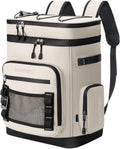 Hulongo Large Waterproof Insulated Cooler Backpack, 30L, 48Cans
