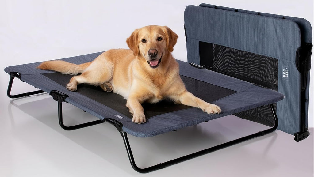 Pet Gear Lifestyle Pet Cot Elevated Bed, 40 Inch, Sand Dune