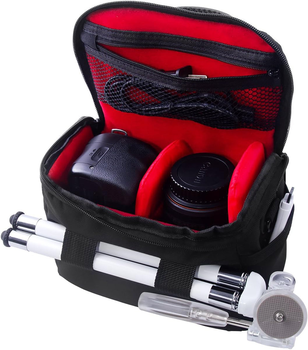 Waterproof Crossbody Camera Bag for Canon Nikon Sony DSLR Mirrorless Camera