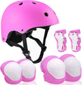 Adjustable Helmet for Ages 3-16 Kids Toddler Boys Girls Youth,Protective Gear with Elbow Knee Wrist Pads for Multi-Sports Skateboarding Bike Riding Scooter Inline skatings Longboard Roller Skate