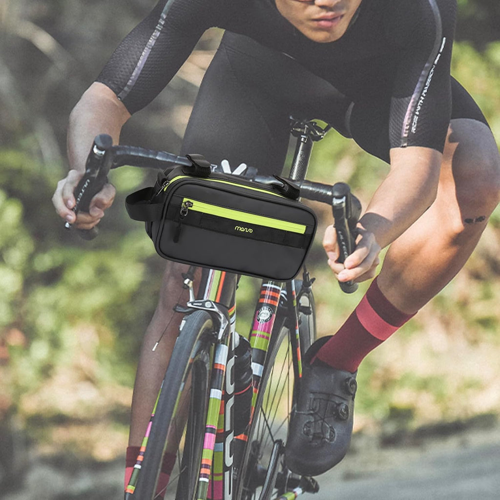 MOSISO Bike Handlebar Bag, Bicycle Frame Case Cycling Front Pouch