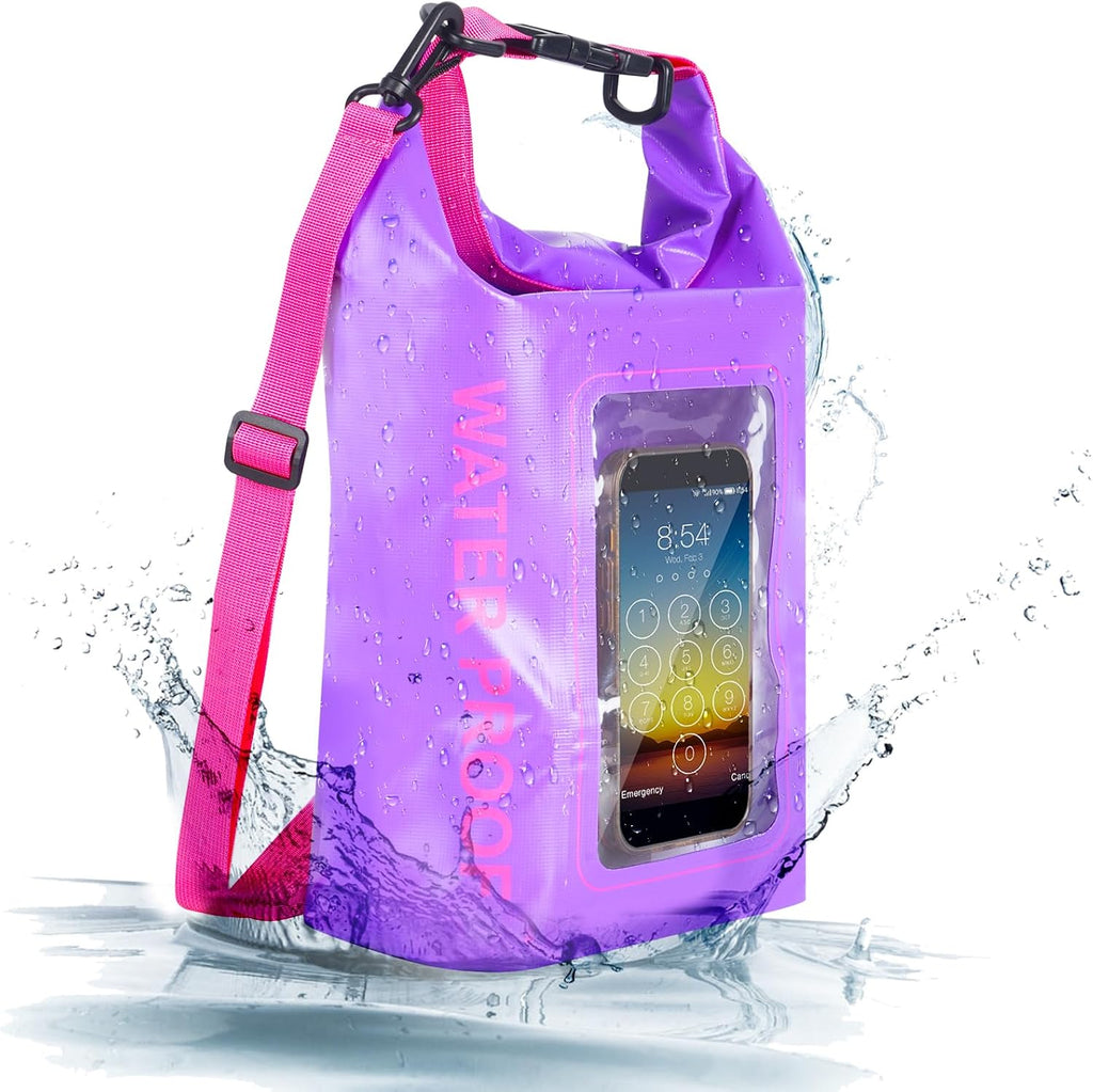 IP68 Waterproof Dry Bag, 5L Roll Top Waterproof Pool Bag