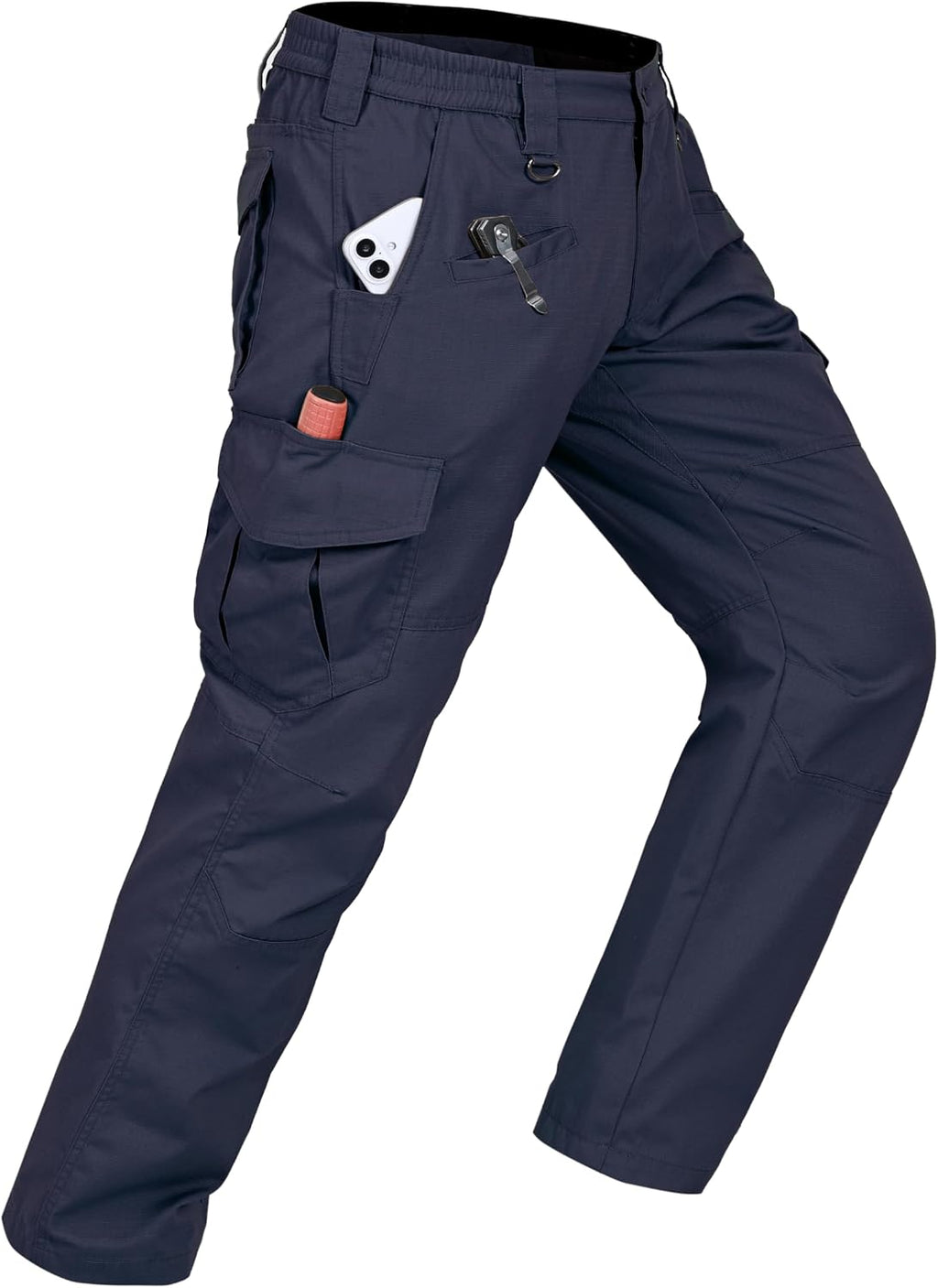 CNBQDD Mens Work Pants Cargo Tactical Construction for Men Ripstop Waterproof Lightweight Outdoor Hiking with Pockets