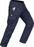 CNBQDD Mens Work Pants Cargo Tactical Construction for Men Ripstop Waterproof Lightweight Outdoor Hiking with Pockets