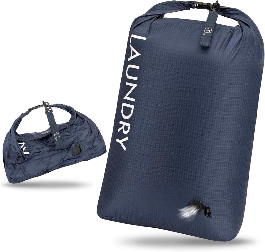 Travel Laundry Bag, Vacuum Compression Dirty Clothes Travel Bag