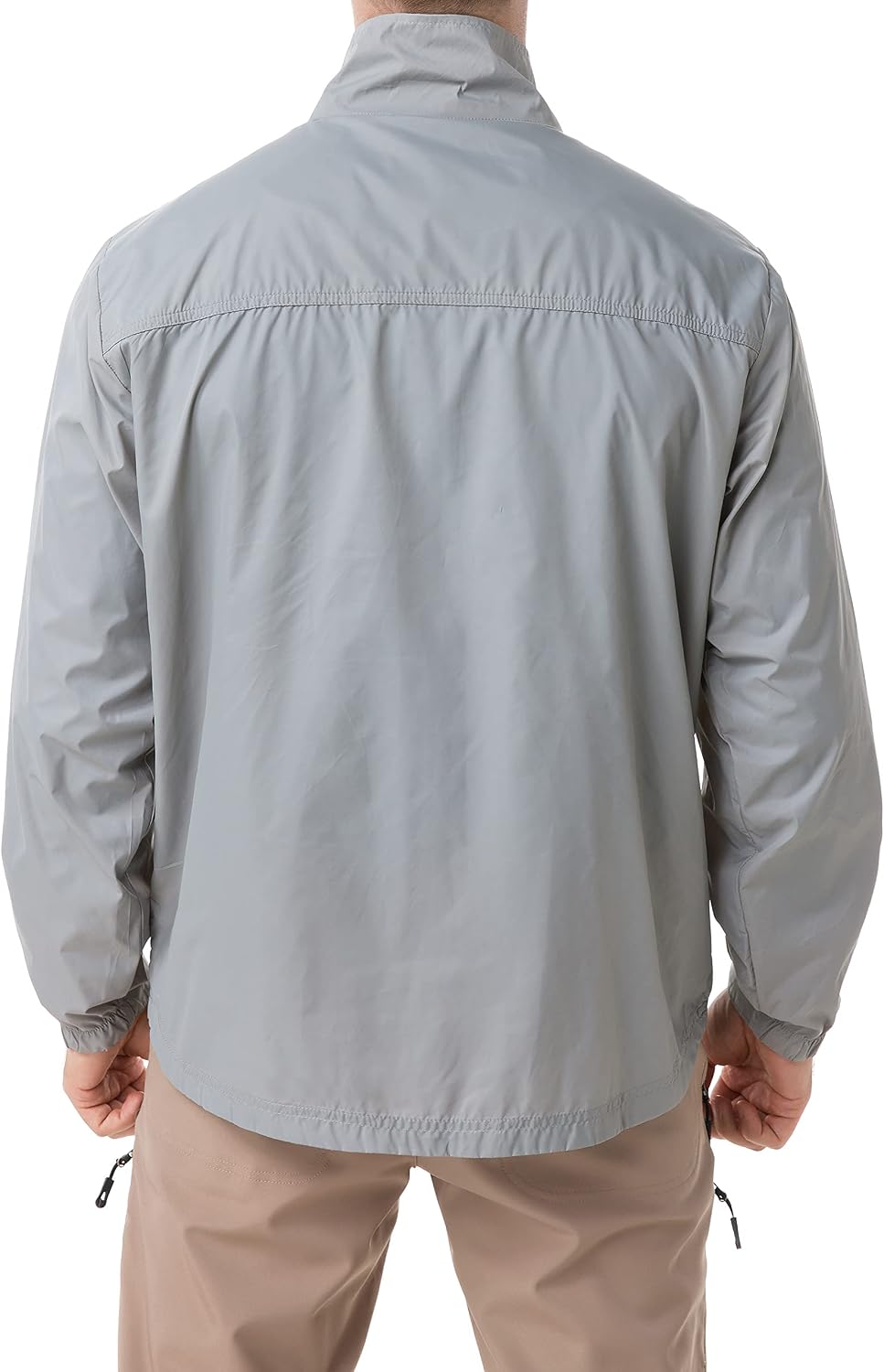 TRAILSIDE SUPPLY CO. Mens Windbreaker Jackets Lightweight Packable Jacket