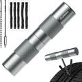 AUTOWN Compact Tire Repair Kit with Plugs for Motorcycle, Car