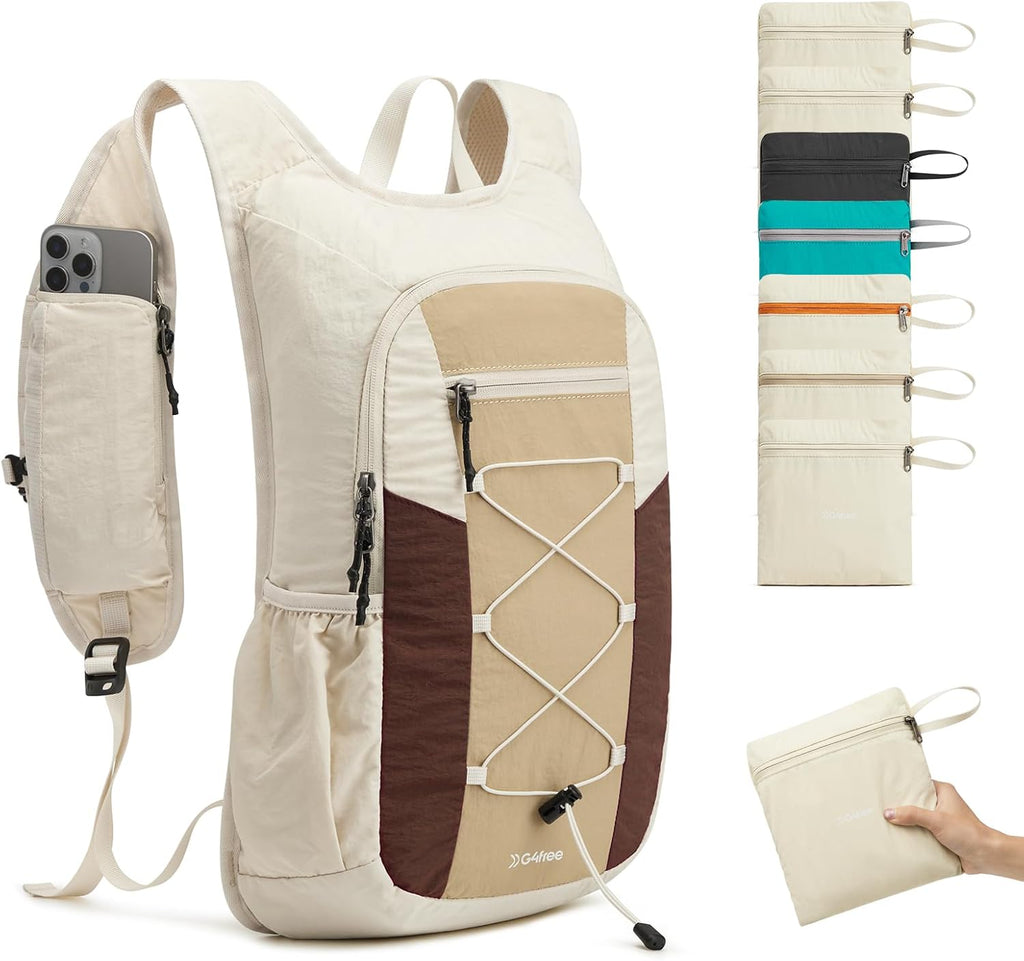 G4Free 20L Lightweight Packable Hiking Backpack for Women Men