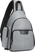 MOSISO Camera Bag Sling Backpack, Full Open Camera Case, Grey
