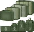 Packing Cubes for Travel 8 Set Luggage Organizer Bags