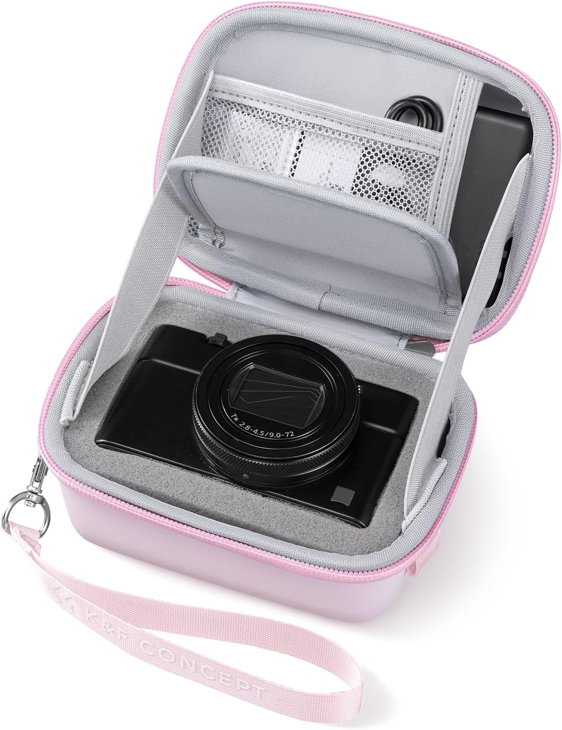 K&F CONCEPT Carrying Case for Digital Camera, Hard Shell Protective Case