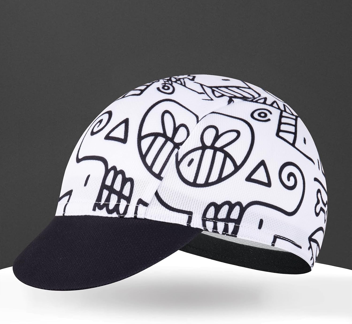 Cycling Cap for Man and Woman Cycling Hat Under Helmet-Polyester Breathable Sweat Absorbent