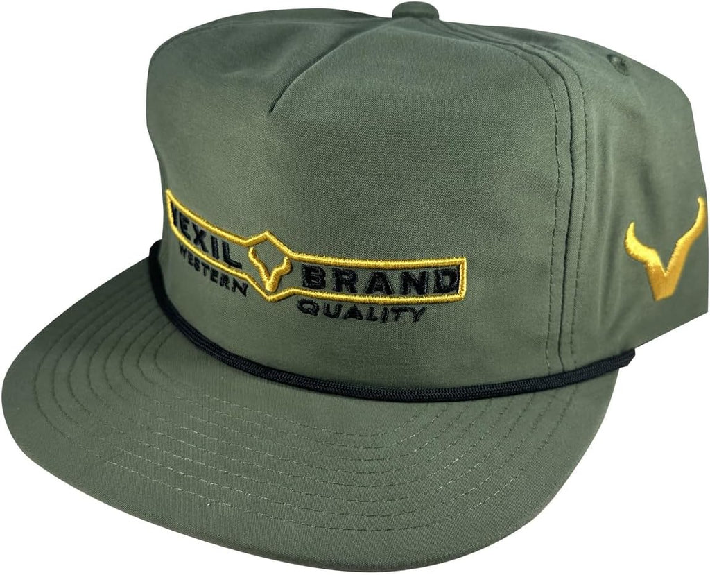Vexil Unstructured Adjustable Snapback Western Lifestyle Rodeo Southwest Inspired Brand Patch Hat