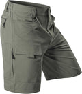Hiauspor Men's Hiking Cargo Shorts: Quick Dry Lightweight with 6 Pockets