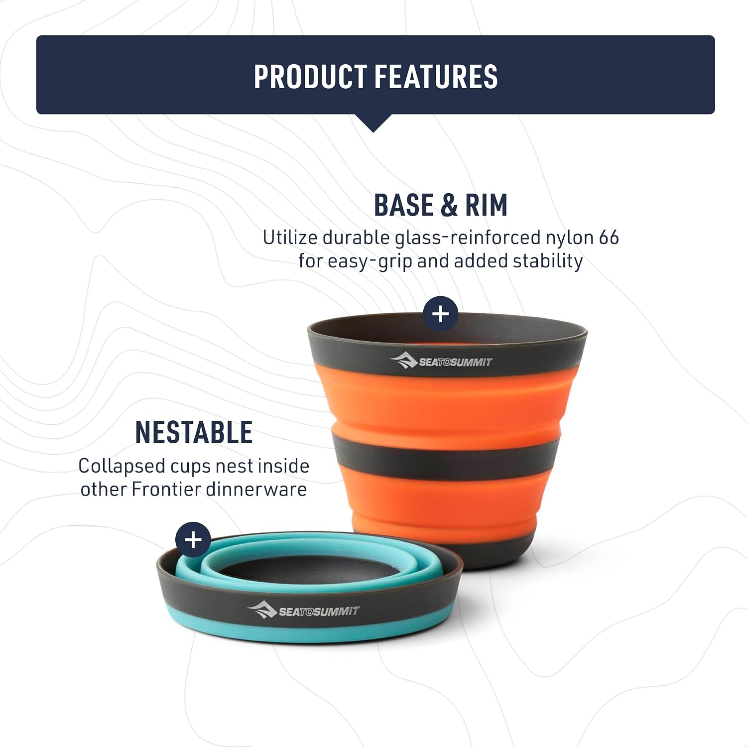 Sea to Summit Frontier Ultralight Collapsible 12 Ounce Camp Cup
