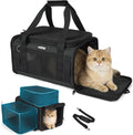 Apollo Walker Cat Carrier Airline Approved Expandable Black