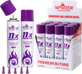 SPOZER 11X Butane Fuel Refill 99.9997% Pure 300ml for Torch Lighter 12 Cans