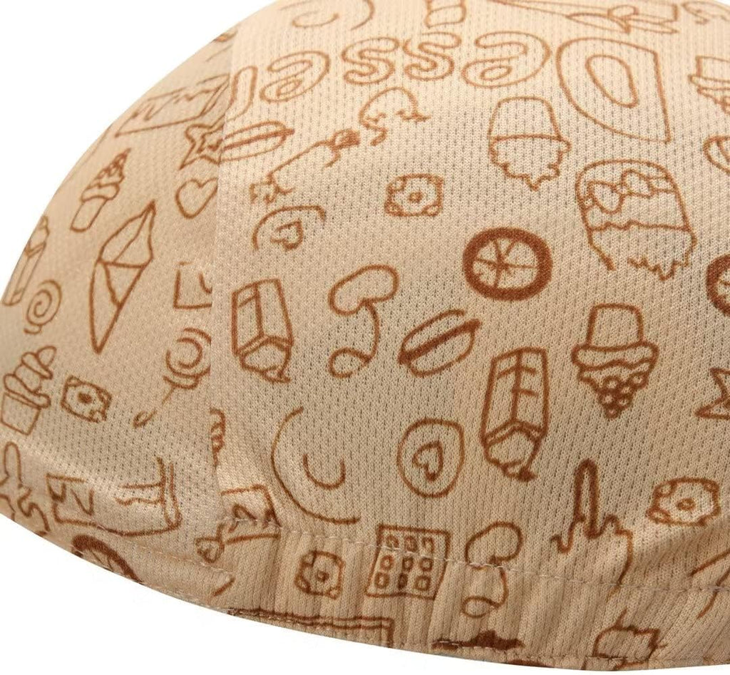 Funny Cycling Cap - Polyester Cartoon Cycling Hat-Under Helmet - Cycling Helmet Liner Breathable&Sweat Uptake