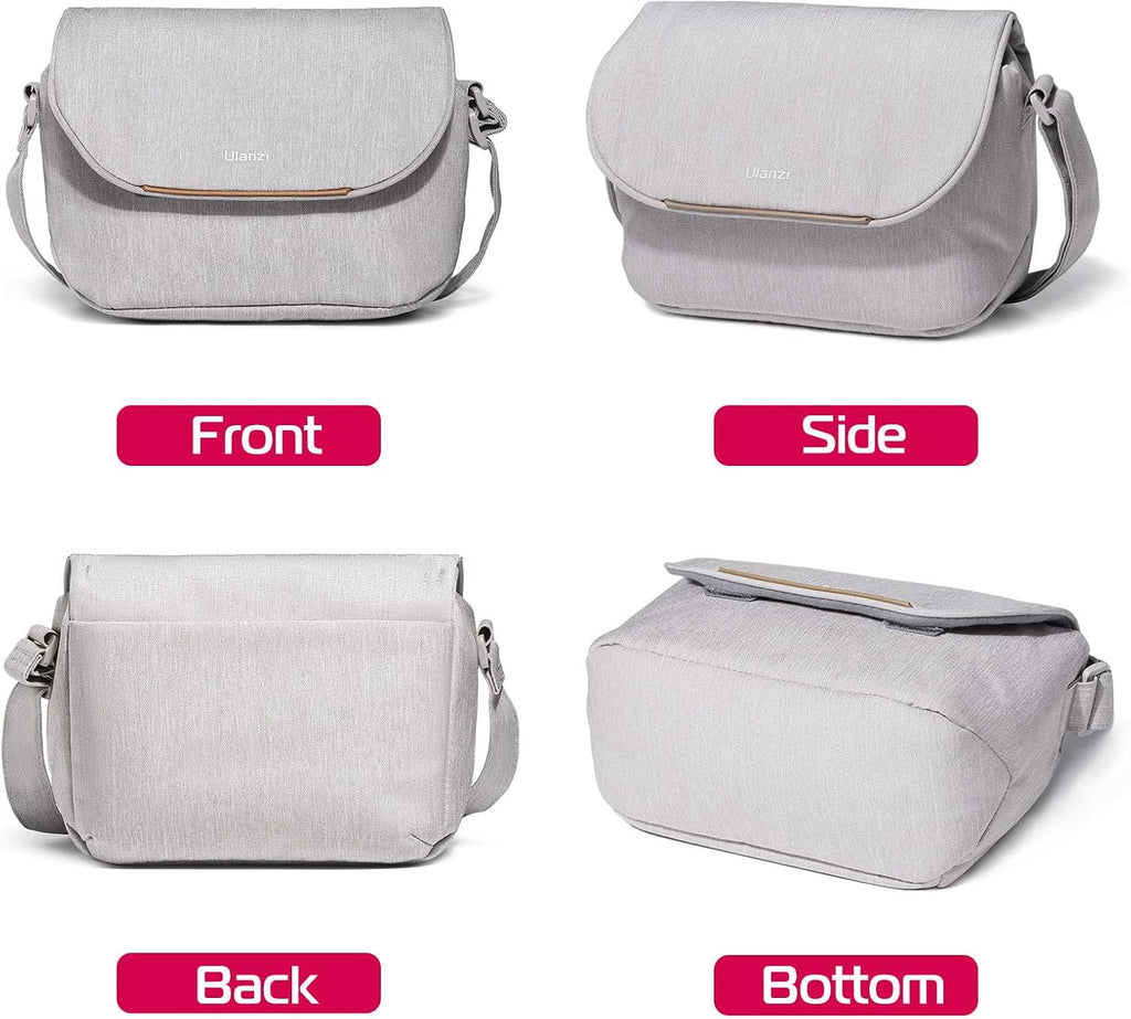 ULANZI 3L Camera Bag, Professional SLR/DSLR Crossbody Bag Shoulder Case