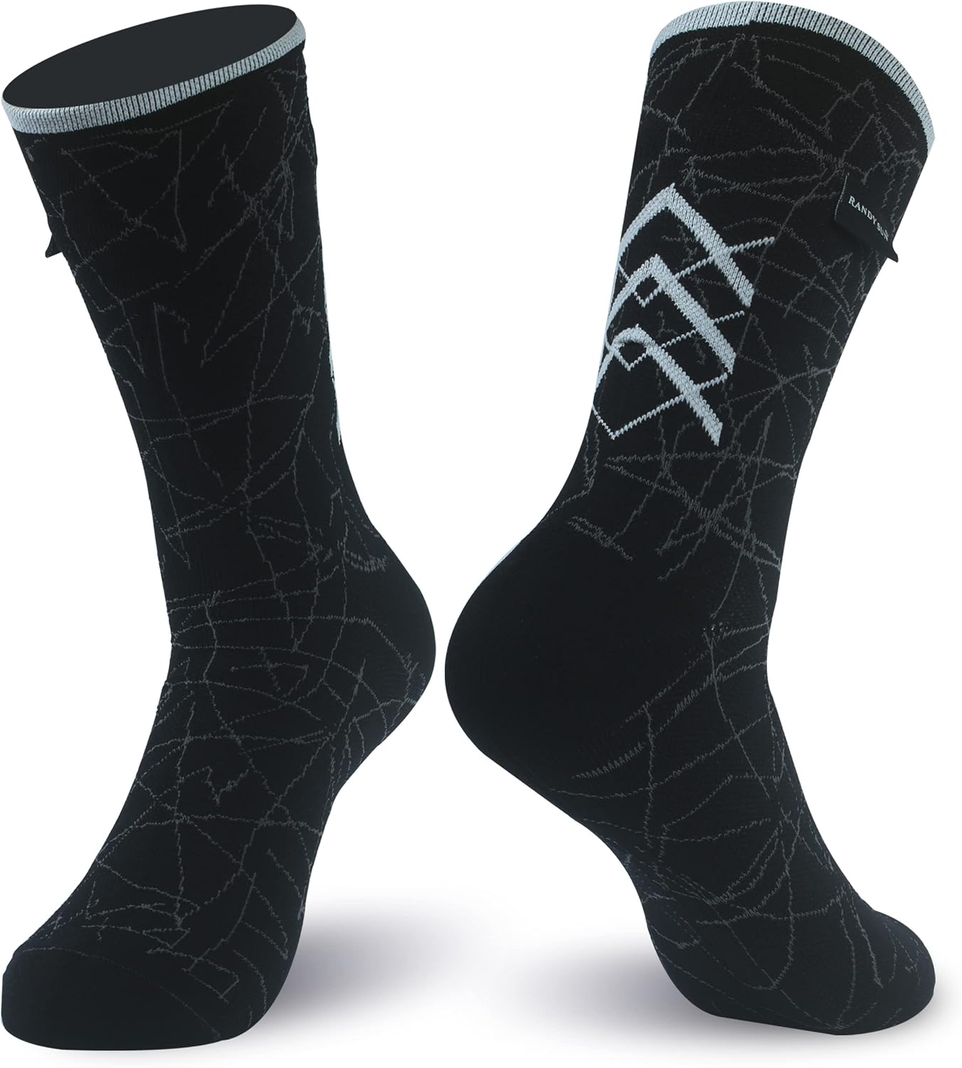 RANDY SUN Waterproof Breathable Socks, [SGS Certified] Unisex Skiing Trekking Hiking Wading Trail Socks