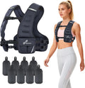 Sportneer Adjustable Weighted Vest Woman 10-18lb Gym Training Walking Vest