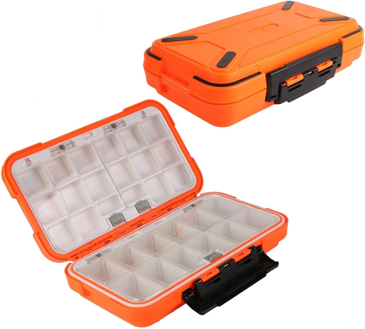 Fishing Lure Boxes, Waterproof Portable Tackle Box Organizer With Storing Tackle Set Plastic Storage - Mini Utility Lures Fishing Box, Small Organizer Box