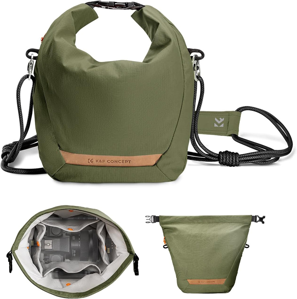 K&F CONCEPT Camera Sling Bag Small Camera Compact Case