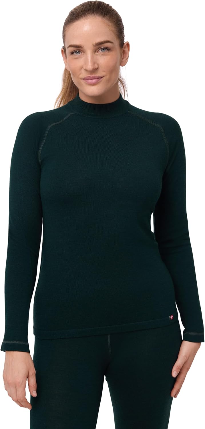 DANISH ENDURANCE Merino Wool Thermal Top for Women, Extreme Cold