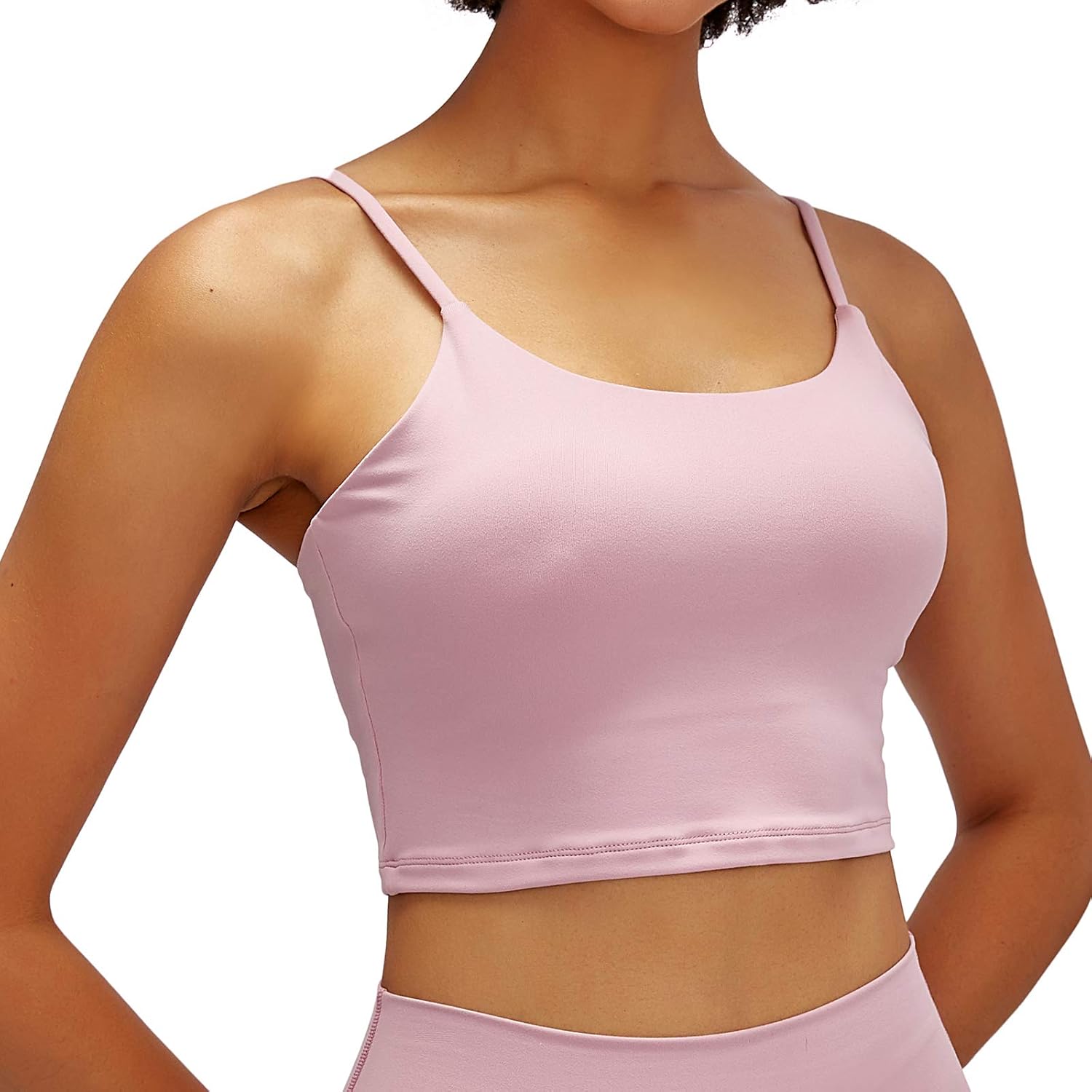 Lemedy Women Padded Sports Bra Yoga Tank Top
