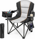 ZENPETIO Camping Chair Portable 500LBS Oversized Folding Chairs for Outside