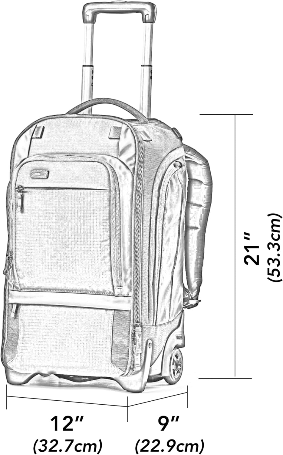 Think Tank Walker Pro 30 Liter Rolling Camera Backpack for Photography and Video Equipment
