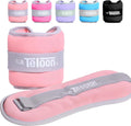 Teloon Ankle Weights Wrist Leg Arm Weights for Women Men with Adjustable Straps