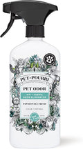 Pet-Pourri Pawsitively Fresh Pet Odor Deodorizer Spray, 16 Fl Oz, Up to 800 Uses, Air + Fabric Odor Remover with Essential Oils & Plant Based Ingredients, Vet Recommended, Pineapple, Jasmine & Pear