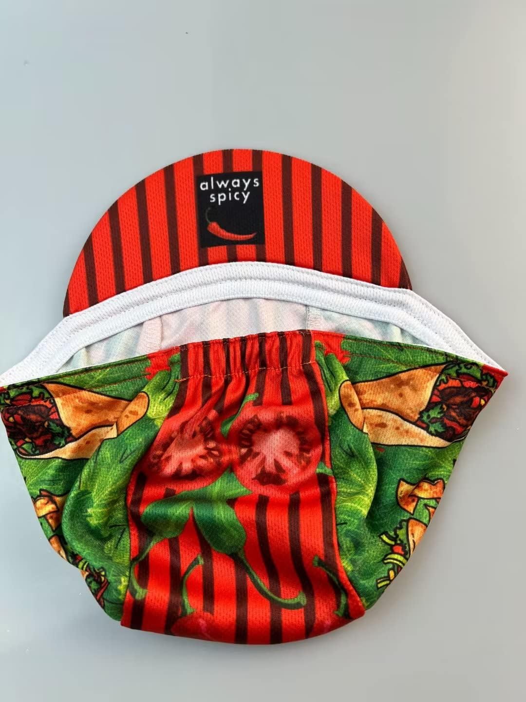 Funny Cycling Cap - Polyester Cycling Hat-Under Helmet - Cycling Helmet Liner Breathable&Sweat Uptake