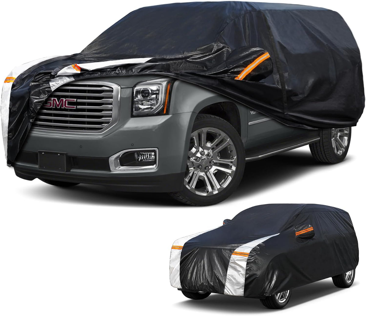 Nissan 350Z Car Cover 100% Waterproof All Weather, Gift with Towel, 10 Layers Car Cover Custom Fit 2003-2026 Nissan 350Z/370Z Roadster/Coupe, Full Exterior Cover Rain Sun UV Protection with Zipper.