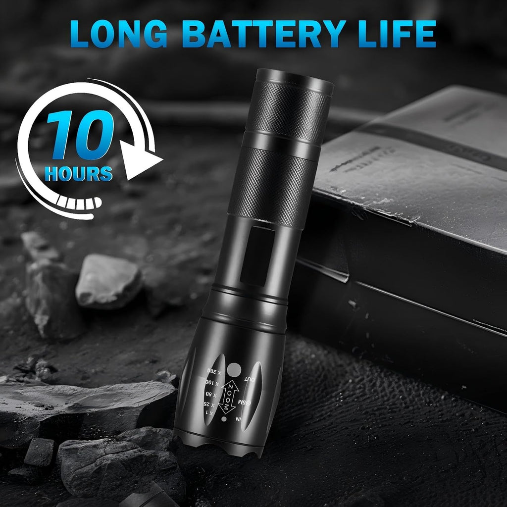 Staaricc 6Pack LED Small Flashlights High Lumens, Mini Flash Light for Home
