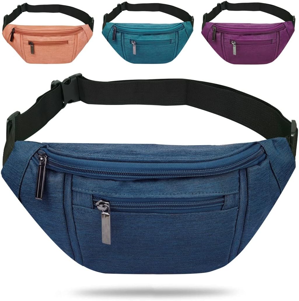 AIKENDO Fanny Pack for Men Women, Crossbody Waist Bag Pack Phone Bag
