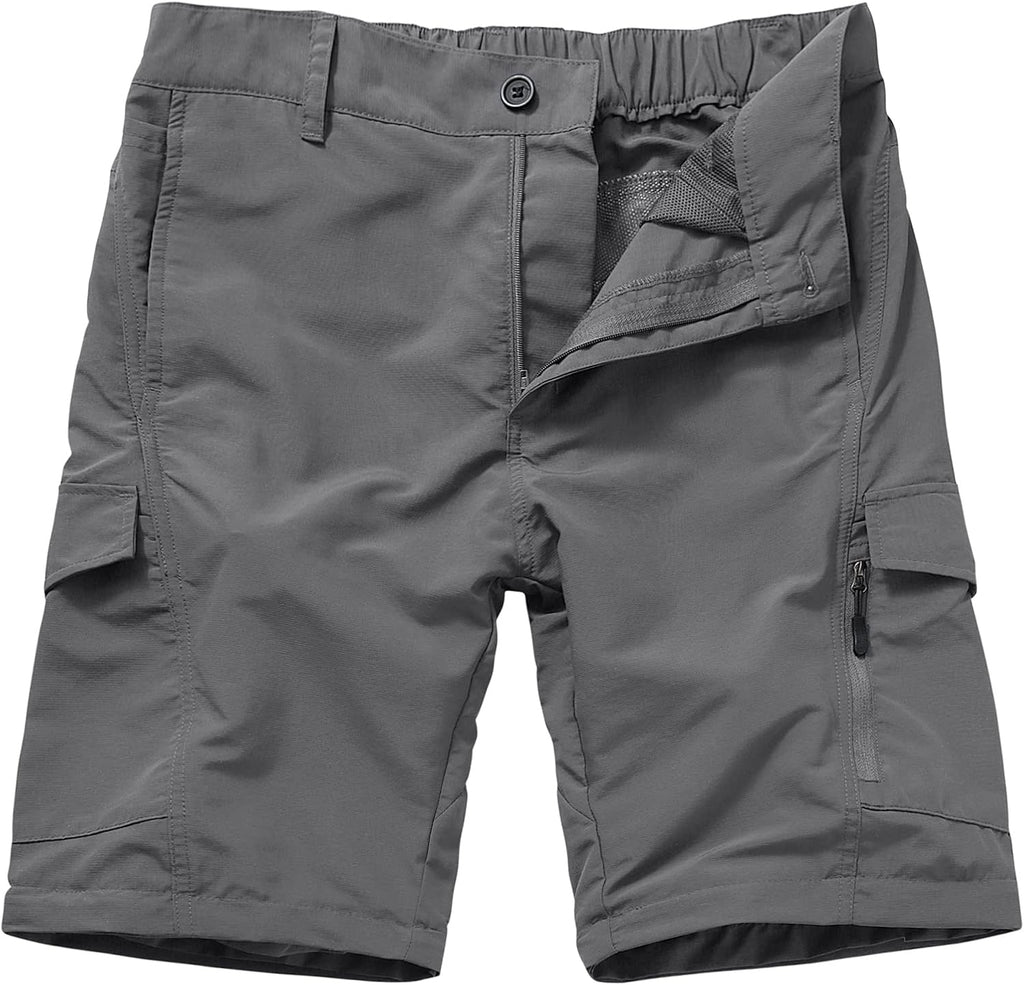 linlon Boy Scout Pants Hiking Mens Convertible Zip Off Safari Fishing
