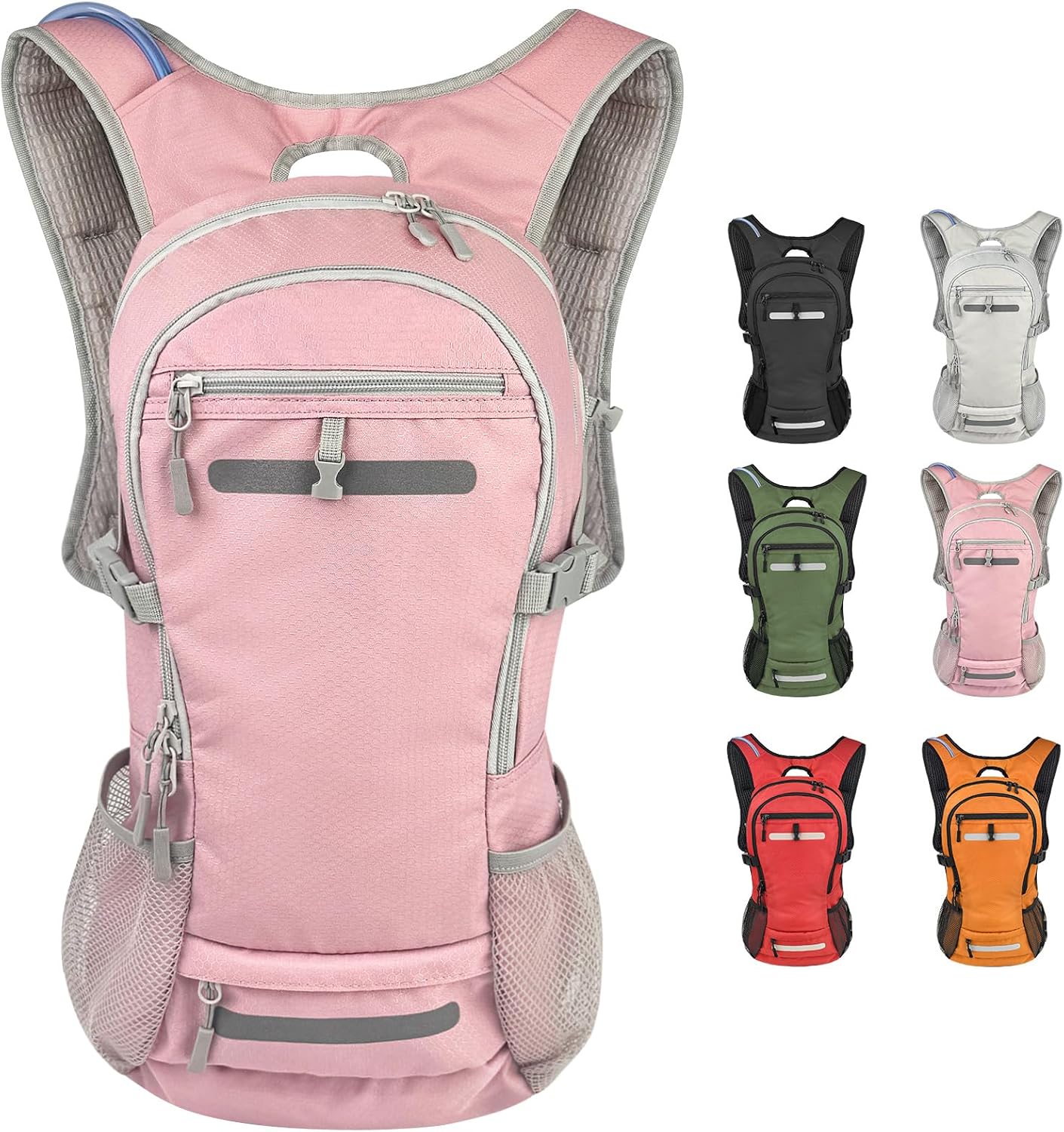 Zavothy 20L Multipurpose Hiking Backpack with 3L Water Bladder – Durable Hydration Backpack with Insulated Bladder Compartment, Hidden Helmet Holder & Rain Cover – for Hiking, Commuting, and Camping