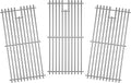 Grill Grates for Charbroil Advantage 4 Burner 463343015 463344015 463344116 463240015 Gas2coal 463340516, Replacement Parts for CharBroil G460-0500-w1, G530-b700-w1, 16-15/16inch, Stainless Steel