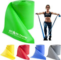 Resistance Bands Professional 8,16, 25, 50 Yards Bulk Rolls. Latex-Free Elastic Physical Therapy Band. No Scent, No Powder - Perfect for Home Exercise, Yoga, Pilates, Gym, Rehab, Workout