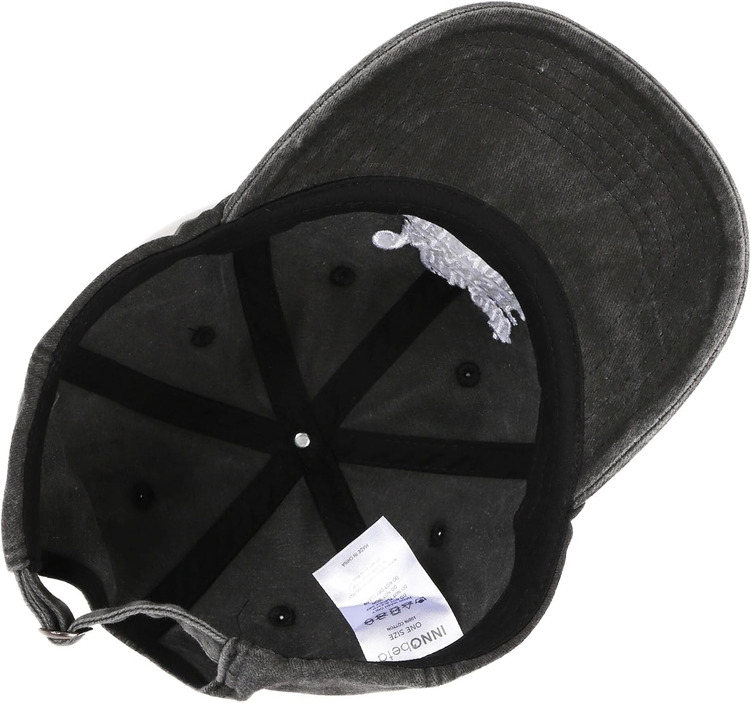 InnoBeta Cyclist Gifts for Men - Cycologist Bicycle Hat - Road Cycling Embroidered Baseball Cap Grey