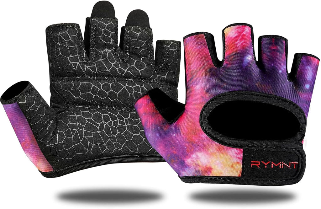 Short Workout Gloves for Women Men, Weight Lifting Gloves Full Palm Pads